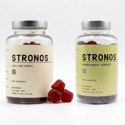 Stronos Lion's Mane & Ashwagandha Bundle