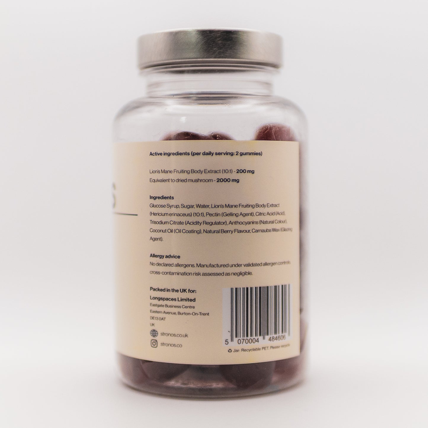 Stronos Lion's Mane Gummies