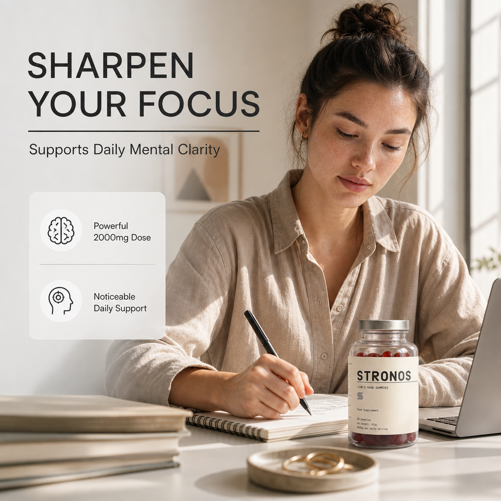 Stronos Lion's Mane Gummies