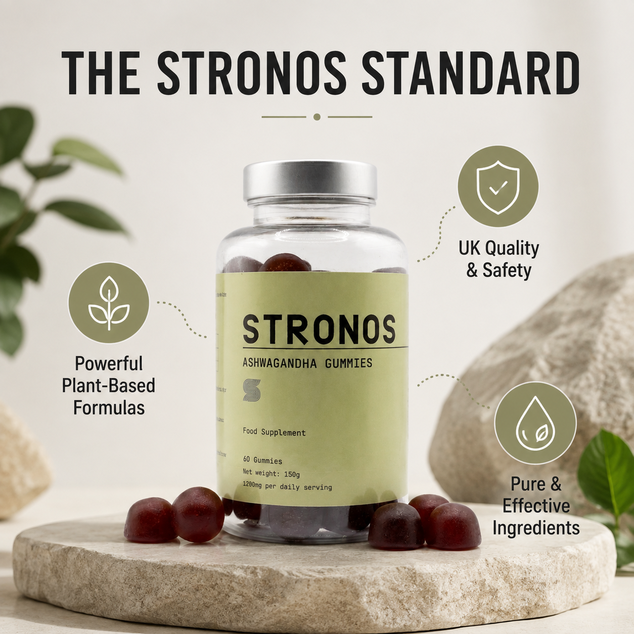 Stronos Ashwagandha Gummies